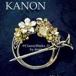  マジェステ『KANON』花 かんざし 簪 ケルト