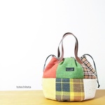 【sale!】2wayかぼちゃバッグ(wool patch -orange-）