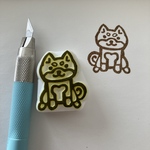柴犬（お座り）