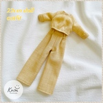Yellow パンツセットアップ  22cmドールアウトフィット 22cmドール服