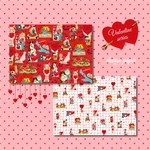 【rétro Valentine】デザインペーパー　10枚