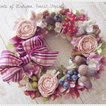 アンティークの森♡木の実のリース♡