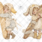 no.59オリジナル人物ステッカー