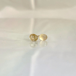 天然石⭐︎シトリンの不規則ピアス/パワーストーン/一粒ピアス/サージカルステンレス/天然石/一粒/シンプル/アレルギー対応/シトリン