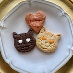 【3月中旬までの販売】仲良し♡猫クッキー（JUST FOR YOU メッセージ入り）