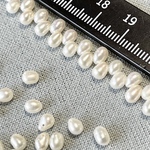PA017   約3mm•20粒•淡水パール•ポテト•ケシ•ベビー•真珠•小粒•天然石