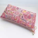 ★★LIBERTY　Forget me nots　フォーゲット・ミー・ノッツ　1P　ビニコのマチ付き大きめペンケース　