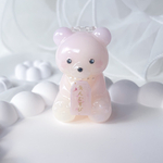 〝えんむすび✨〟おまもりくまさん🧸🎯メモスタンド&アクセサリートレー💌【夢みるくまさん】