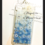 iPhoneケース♡押し花 手作り iPhone6.6s.5.5s.SE用