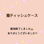 【再販×2】箱ティッシュケース(ナチュラル)
