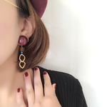 バーガンディearring