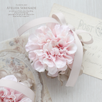 【Special Price♩】ラナンキュラスとグリーンベリーのコサージュ -Baby pink