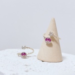 アリッサムのピンキーリング💍𓂃𖡼.*ﾟ‎