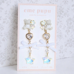 【限定】くまちゃんと流れ星のピアス💫イヤリング