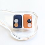 再販➀　ピアス　【color × color】　サージカルステンレス　アレルギー対応　イヤリング　カラフル　個性的