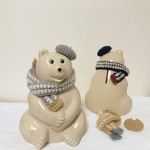 しましまマフラーセット🧣3color