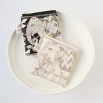 2色セット　6cmファスナー×7cm  インド刺繍リボン