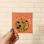 原画『Do you like Cookies？』10㎝×10㎝　クッキー/絵画/アクリル画/テクスチャーアート/アート/キャンバス/インテリア