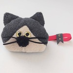 【はちわれ】もじゃ猫ゴムバンド
