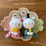 ＊すこし大きなサイズのお雛さま＊