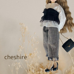 ドール服　22cmドール　着せ替え服　アウトフィット　　トップス　ブラウス　単品