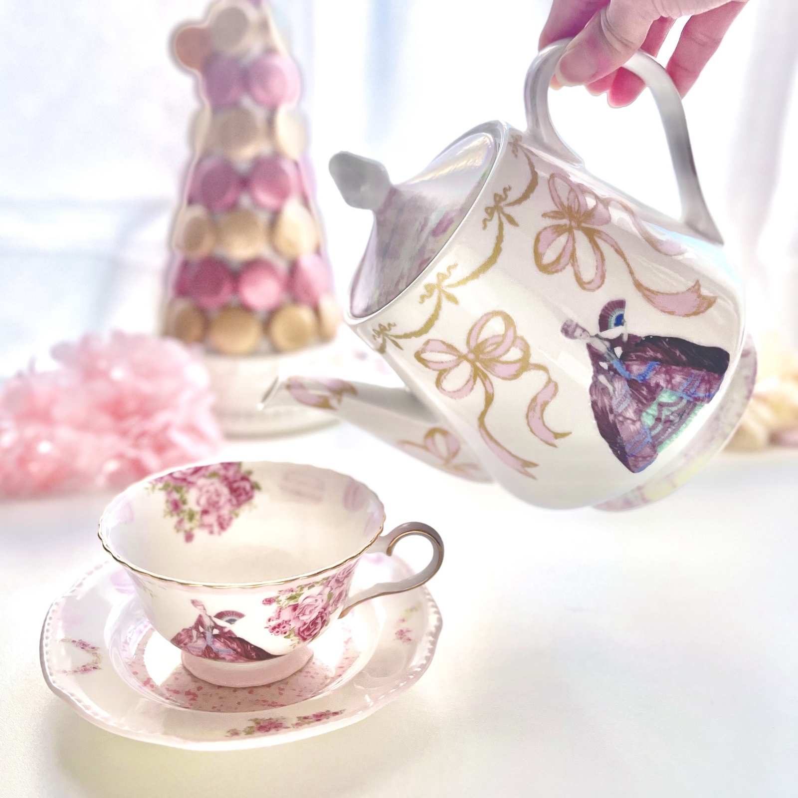 アフタヌーンティー マリーアントワネット食器??Jewelry Pets 