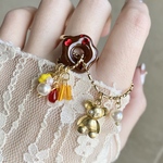 〜小さなお花チョコとくま🍫🧸🍊リング〜
