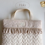レッスンバッグ/Heart Quilt×Frills