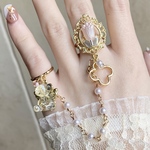 〜小さな花壇 "Angelくま🧸🪽"〜ダブルリング