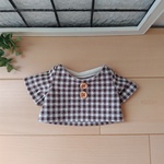 ■rinrin様専用■シェリーメイ・ダッフィー【ポーチ】・リーナベル【ショルダーバッグ】コスチューム★ギンガムチェックTシャツ