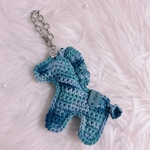 馬たんキーホルダー🐴カラフルブルー💙