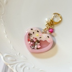いちごチョコ　シェイカーキーホルダー(えあにゃんサポート品)