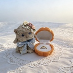 【癒し置物】青い瞳のひつじマリー｜インテリア用ハンドメイド
