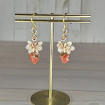 [ﾃﾞｨｯﾌﾟﾌﾗﾜｰ]苺ピアス/イヤリング(レッド)