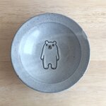 リム深皿(シロクマ）