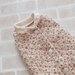 犬服S  アールグレイ キルト バックオープン(背中開き)✨送料無料✨