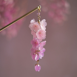 うつろい、染まりゆく桜の簪