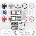 【新作】【Full set】♱ La Croix ♱ 𝐵𝑎𝑠𝑖𝑐 𝑀𝑎𝑡𝑒𝑟𝑖𝑎𝑙 𝐶𝑜𝑙𝑙𝑒𝑐𝑡𝑖𝑜𝑛 🌹⟡.*