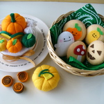 「ｋ様ご予約品」◆ハッピーハロウィン＊2◆ フェルトままごと　再販③ 