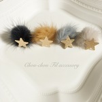 2way star＆far earring