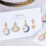星宵のカルテット ピアス＆イヤリング ノンホールピアス 樹脂ピアス レジン 金属アレルギー対応