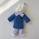 ＜あったかコート＞住人Aのぬいぐるみキーホルダー★スナップフック付き