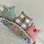 3頭🐻くまマスコット　3頭くまのぬいぐるみ　赤ちゃんにぎにぎマスコット　手のひらにのるサイズのマスコット　インテリア雑貨マスコット