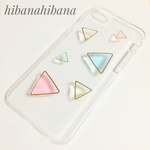 8npe様専用ページ ✳︎三角形✳︎のiPhoneケース［ iPhone6・iPhone6s ］ 