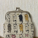 コインケース＊お洗濯されたねこちゃん＊がま口財布