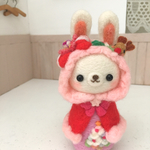 あったかクリスマス☆ほんわかうさマトリョーシカ