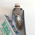 ミニチュアぬいぐるみ【くま🧸】小箱の小さなお人形 