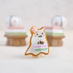 おばけねことひな祭り【マグネット】