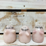 おばけキャンドル（ピンク）