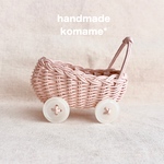komame* エコクラフト ベビーカー バギー パステルピンク色